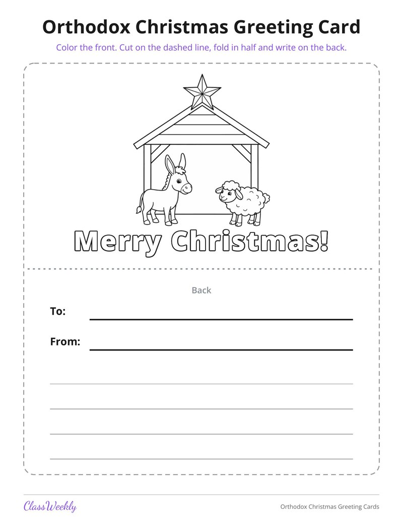 Orthodox Christmas Greeting Cards - Page 3