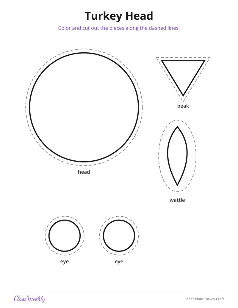 Paper Plate Turkey Craft - Page 3