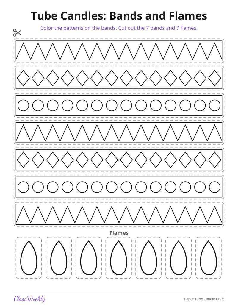 Paper Tube Candle Craft - Page 2