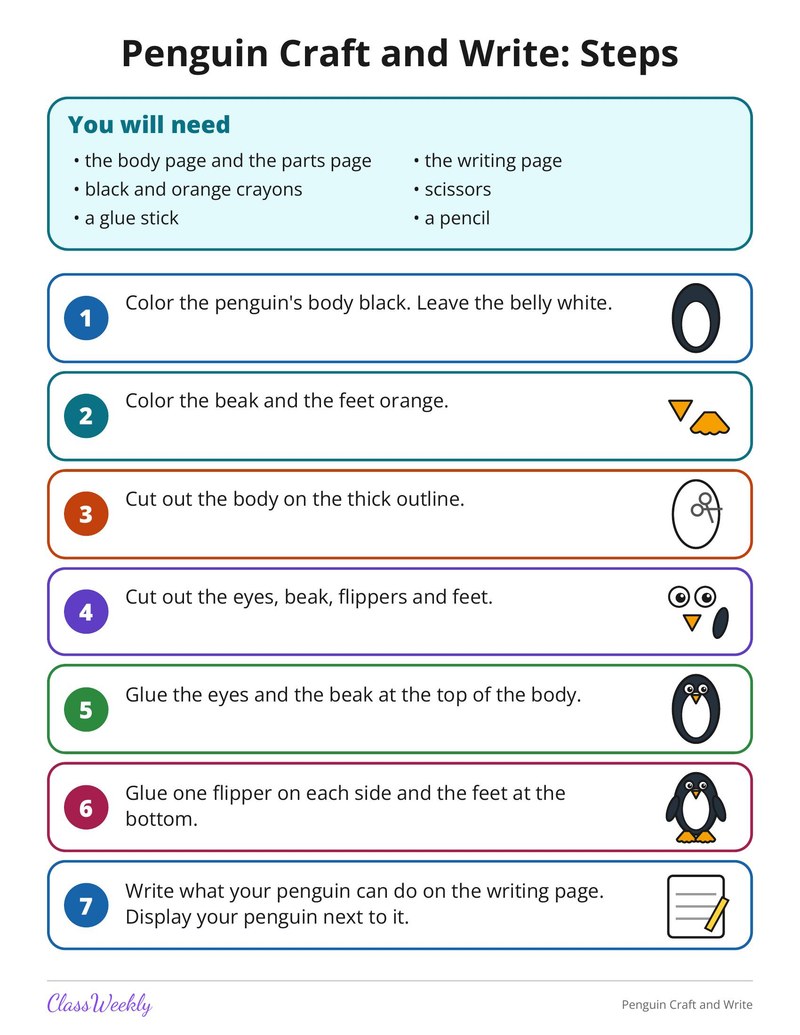 Penguin Craft and Write - Page 2