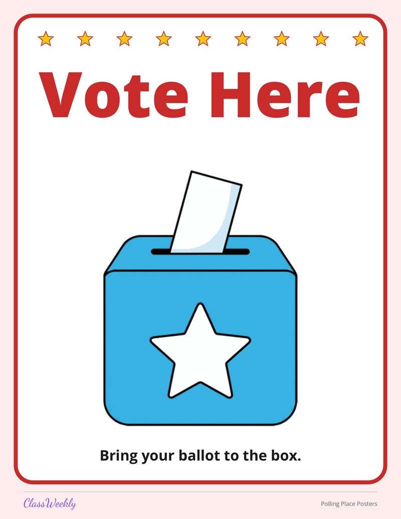 Polling Place Posters