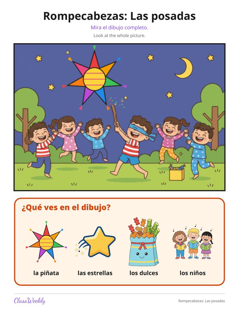 Rompecabezas: Las posadas - Page 1