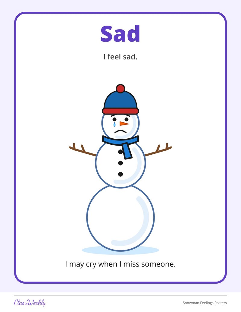 Snowman Feelings Posters - Page 3