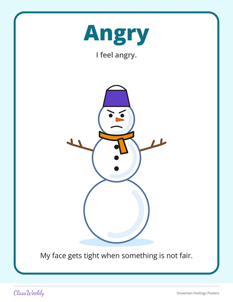 Snowman Feelings Posters - Page 4