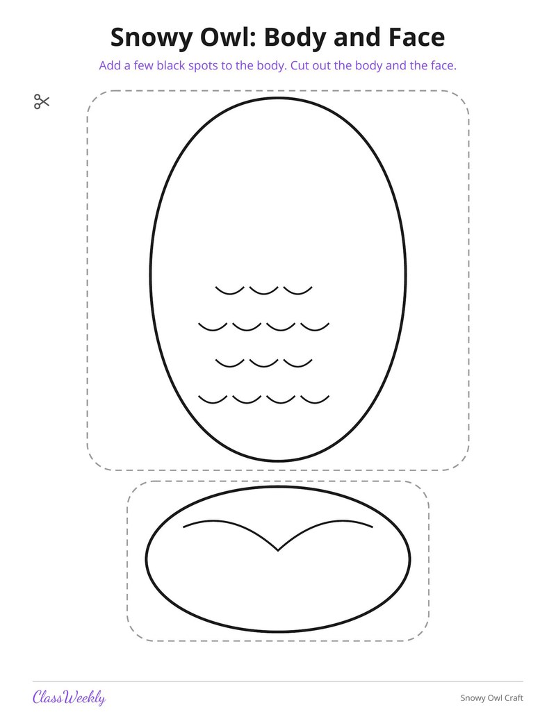 Snowy Owl Craft - Page 3