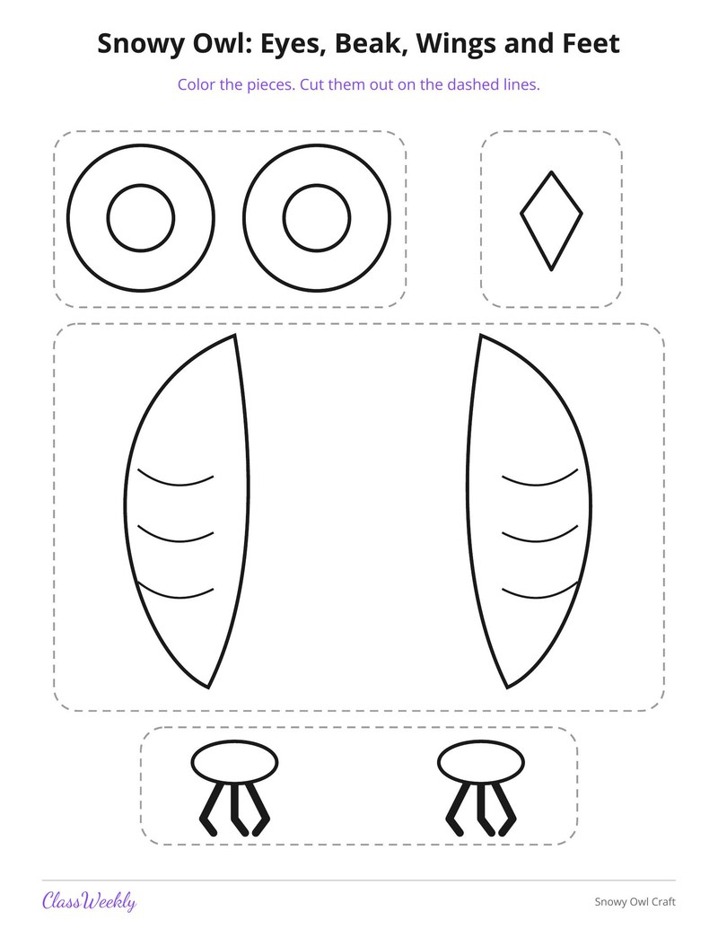 Snowy Owl Craft - Page 4