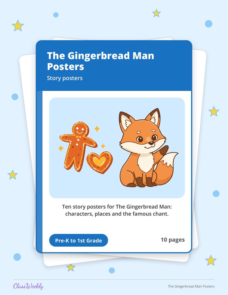 The Gingerbread Man Posters - Page 1