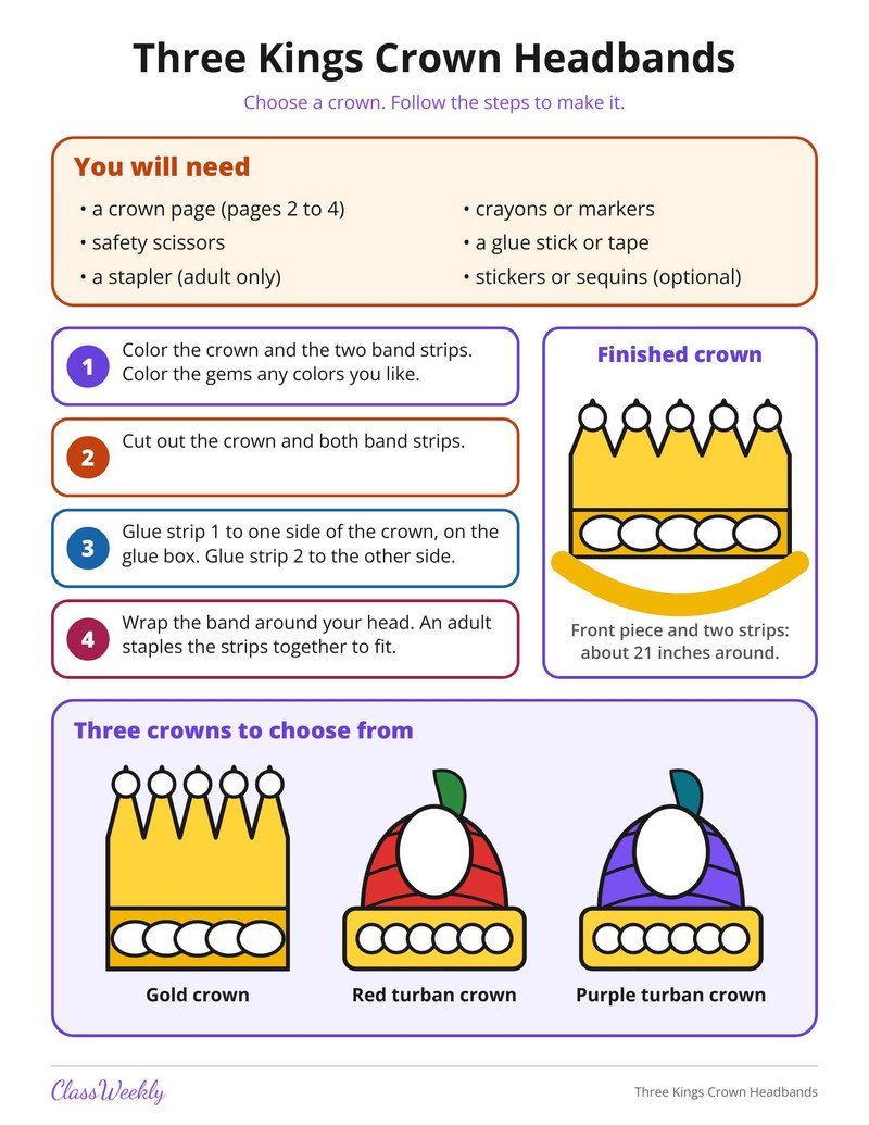 Three Kings Crown Headbands - Page 2