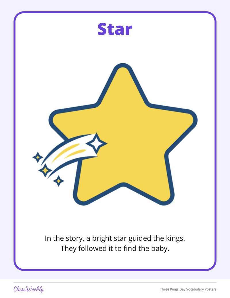 Three Kings Day Vocabulary Posters - Page 2