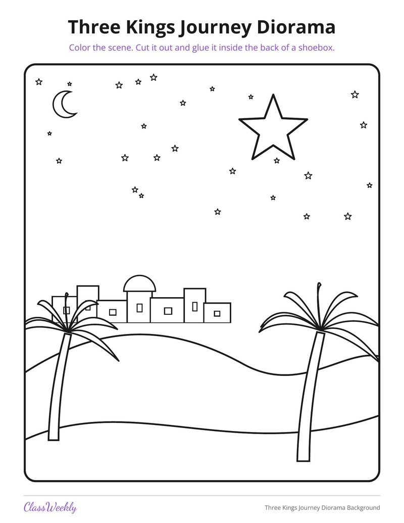 Three Kings Journey Diorama Background - Page 2
