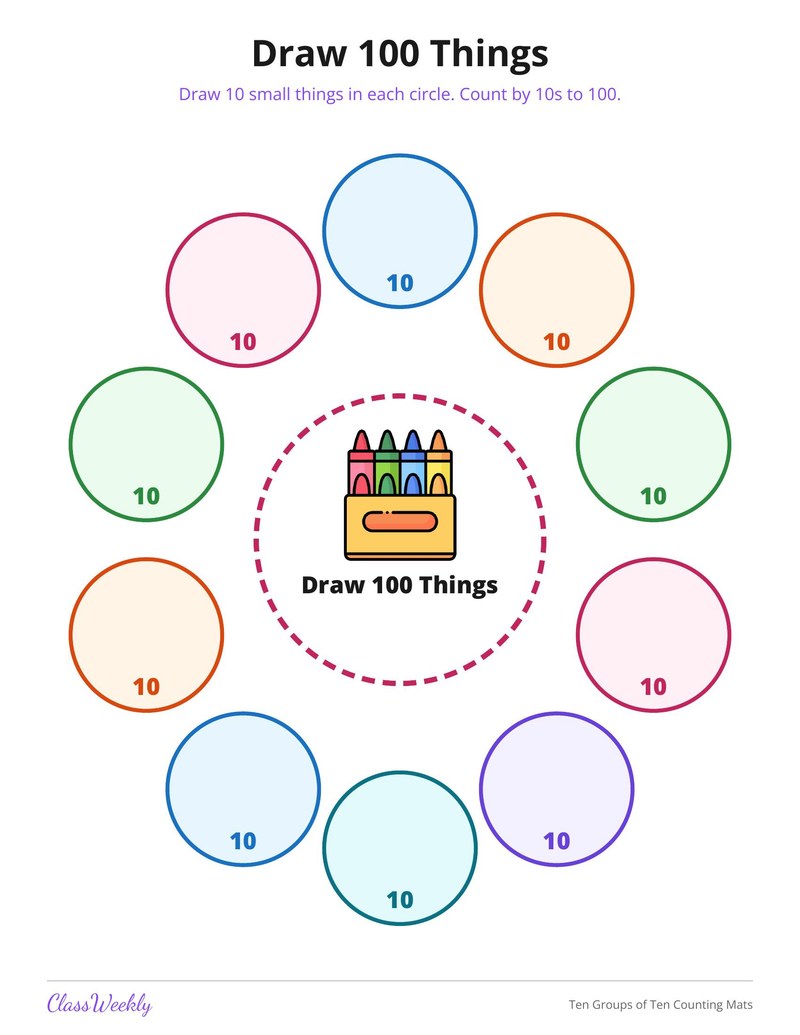 Ten Groups of Ten Counting Mats - Page 4