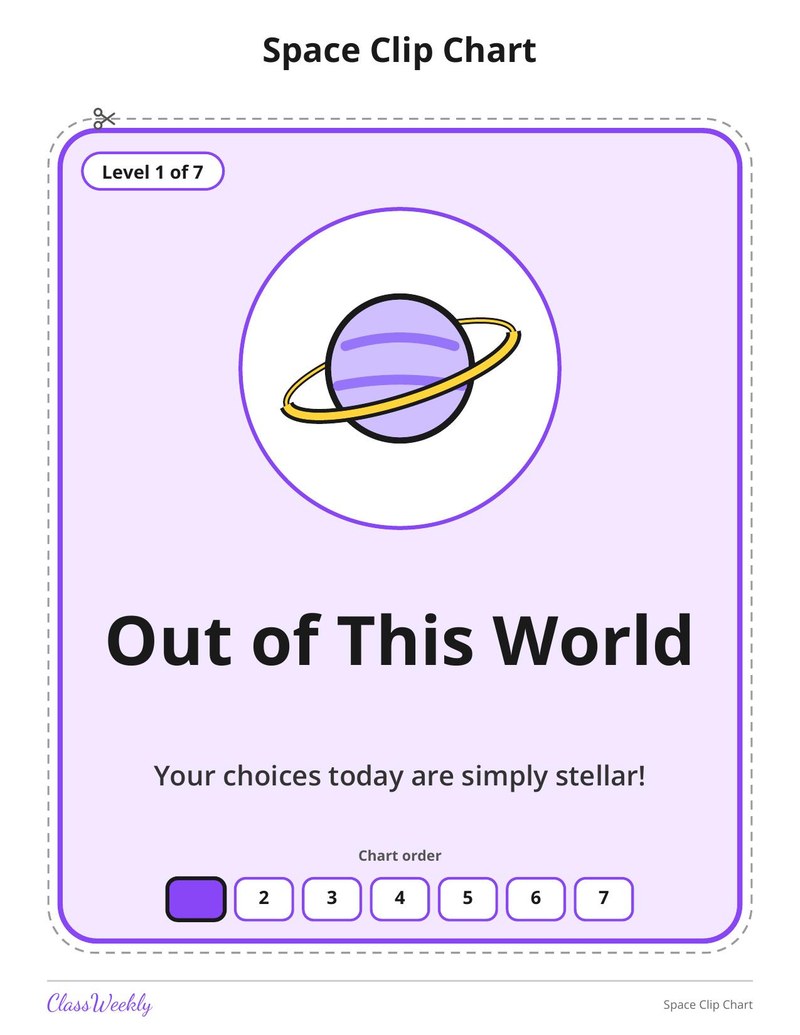 Space Clip Chart - Page 2
