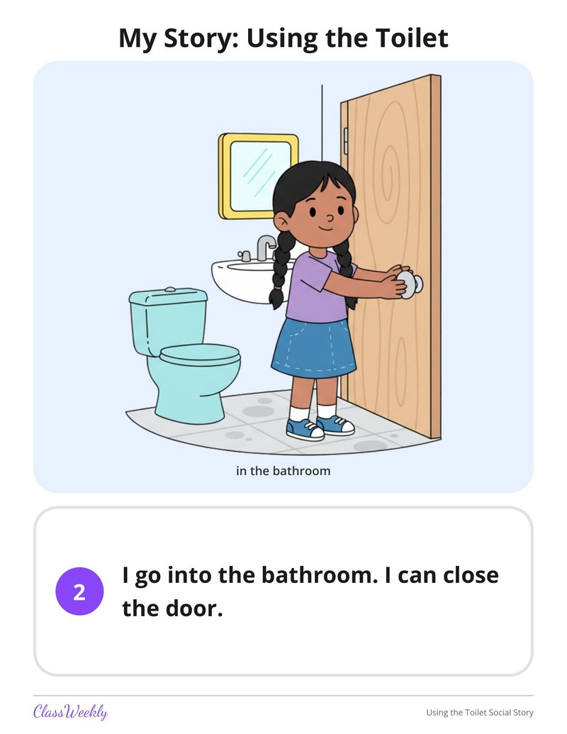 Using the Toilet Social Story