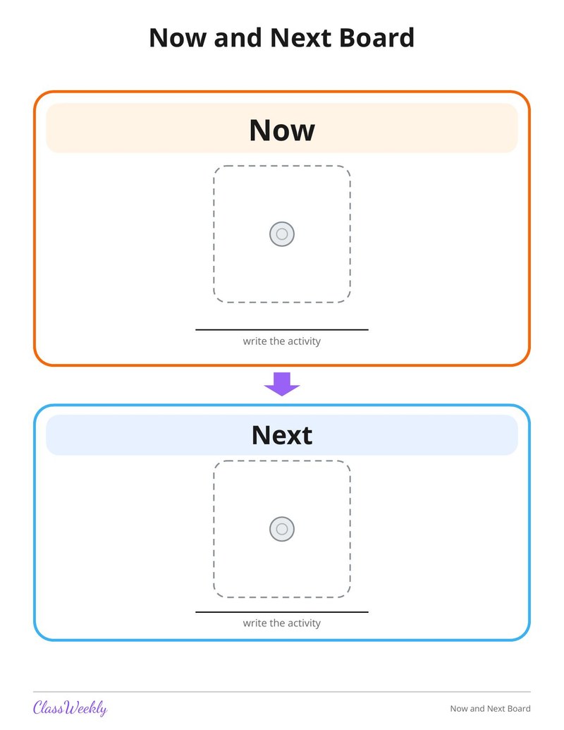 Now and Next Board - Page 1