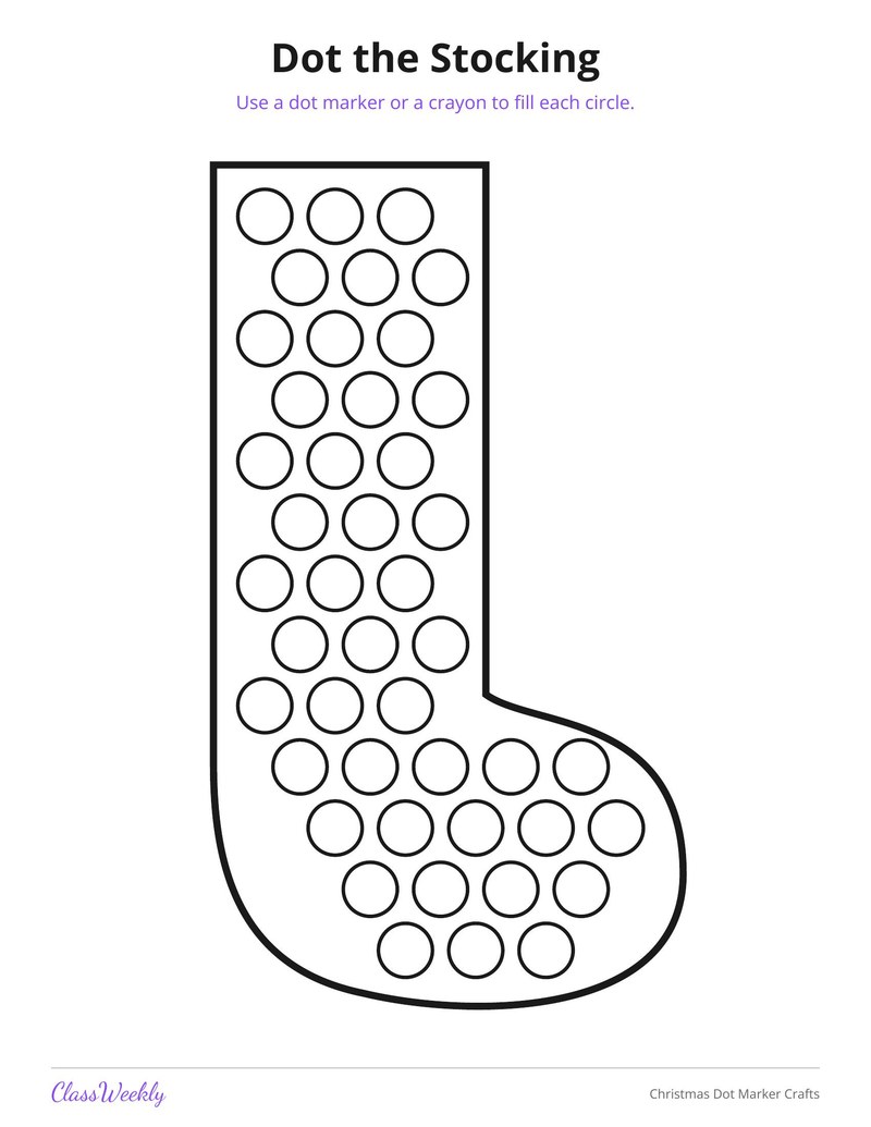 Christmas Dot Marker Crafts - Page 2