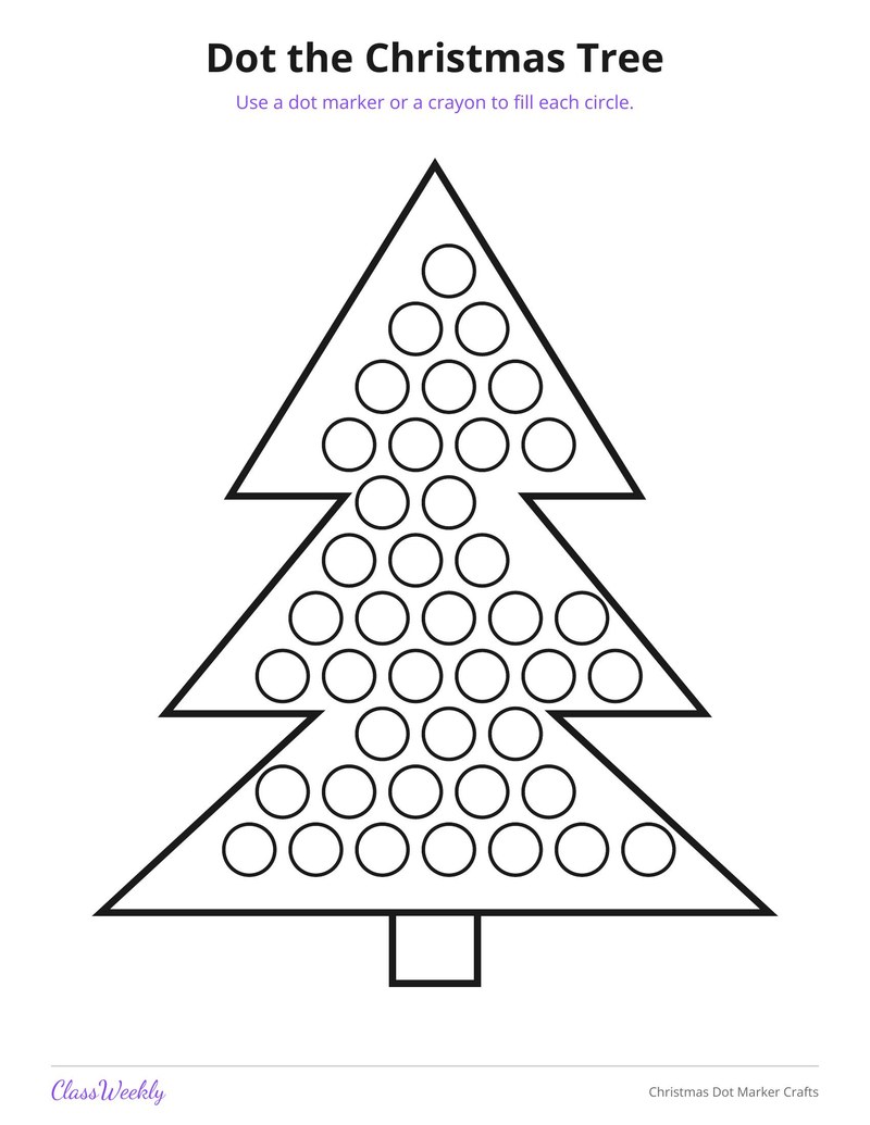 Christmas Dot Marker Crafts - Page 3