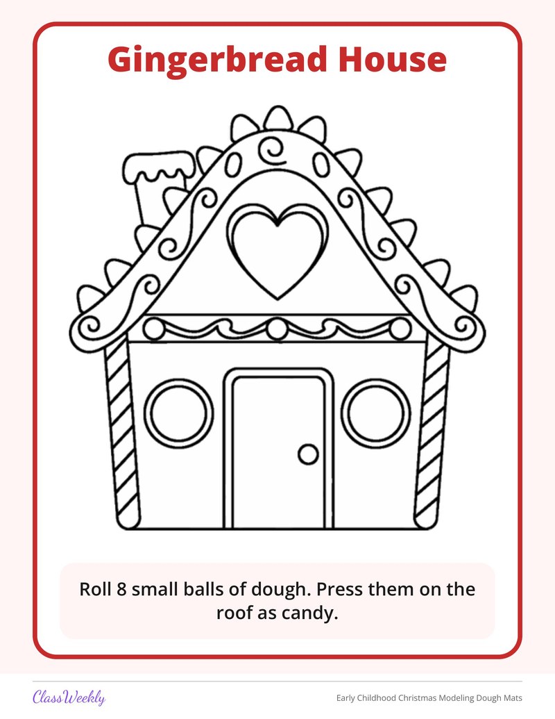 Early Childhood Christmas Modeling Dough Mats - Page 2