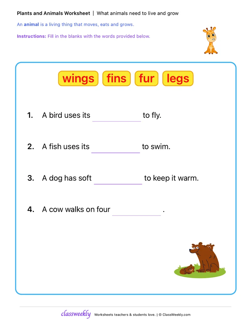 What Animal Body Parts Do
