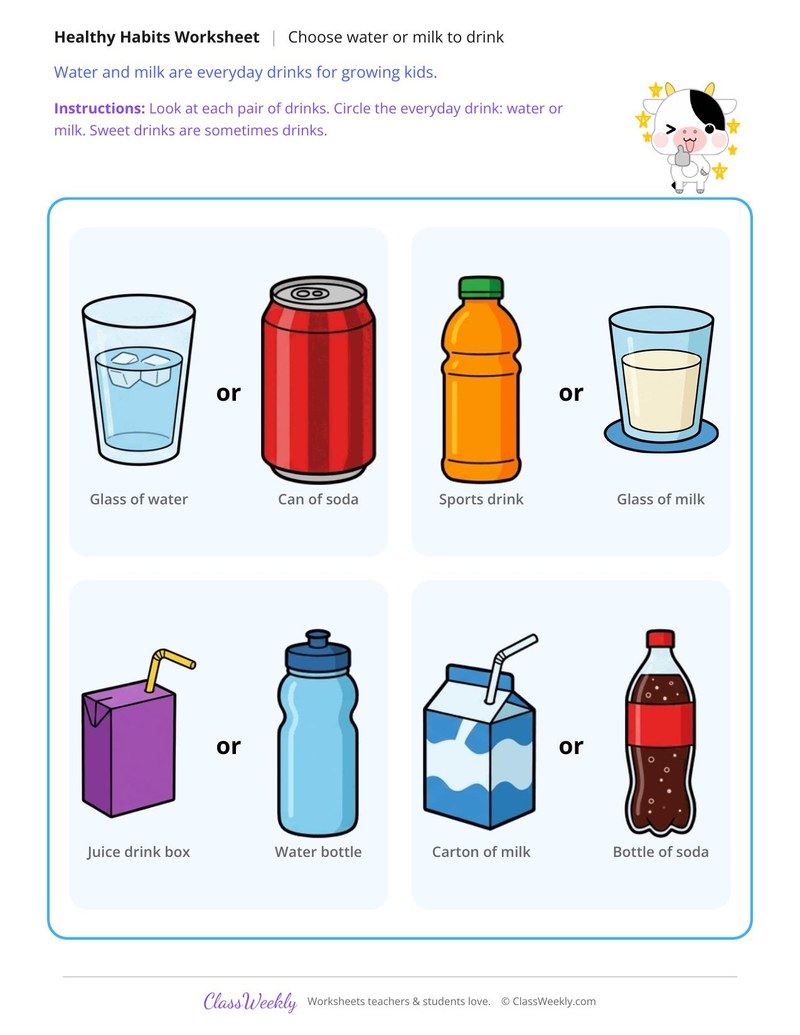 Choose the Healthy Drink