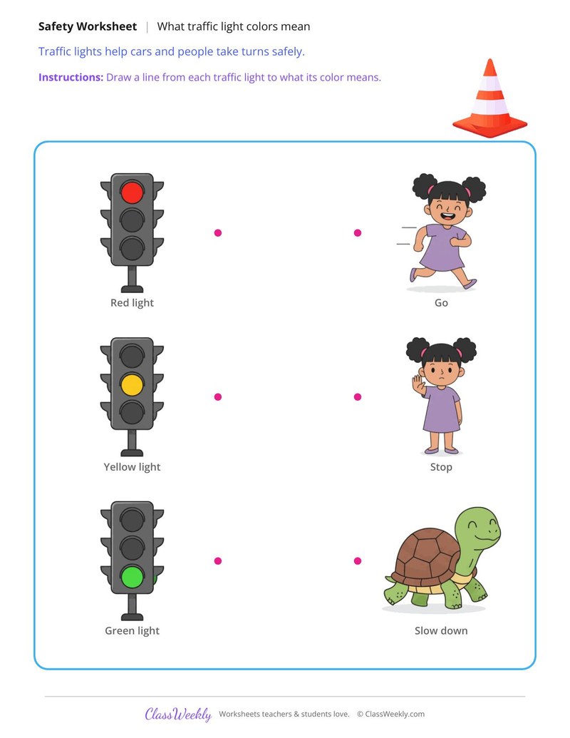 Traffic Light Colors and What They Mean