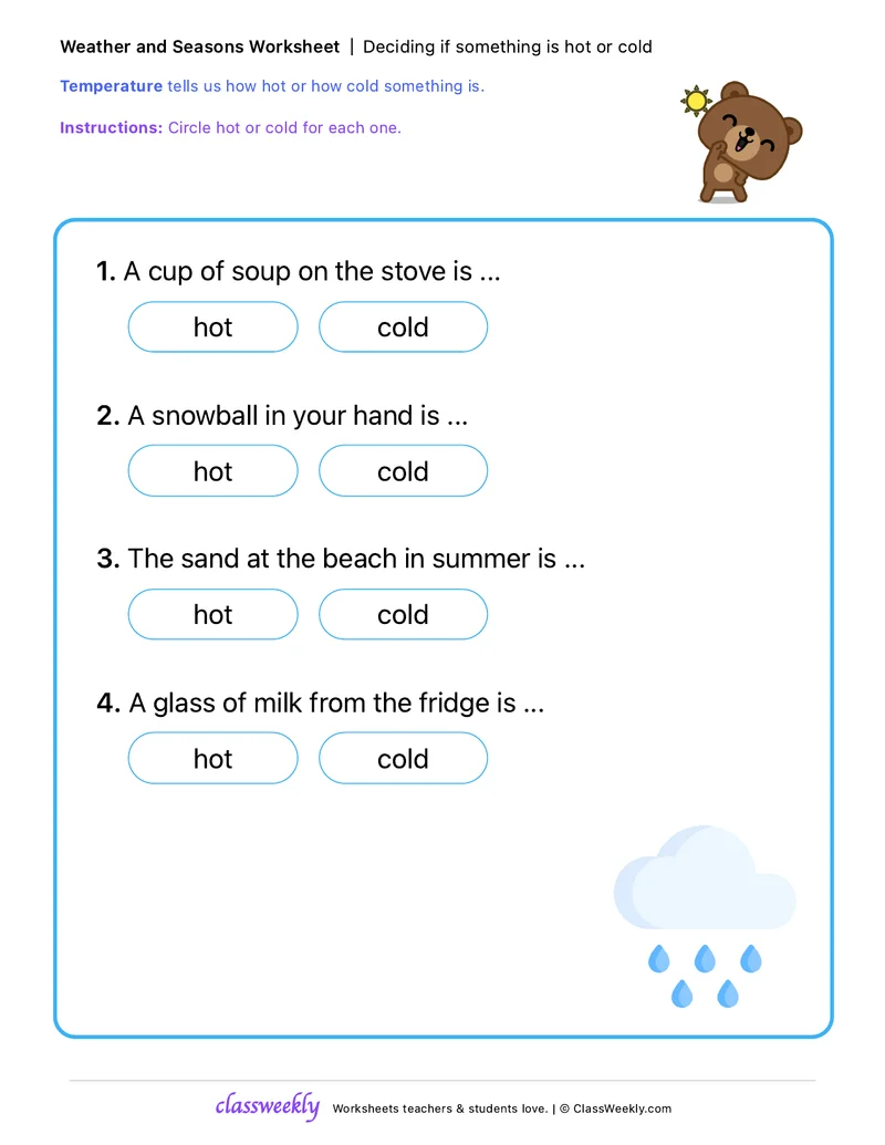 Is It Hot or Cold?