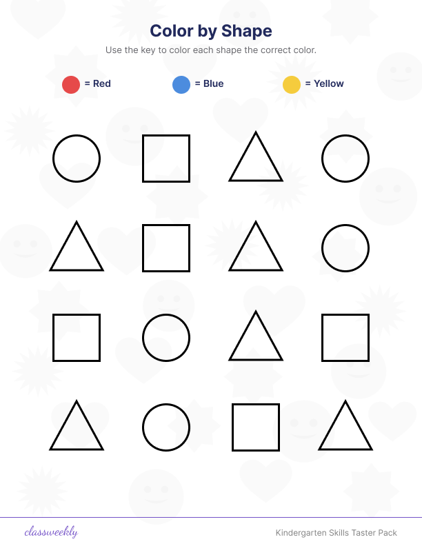 Kindergarten Skills Taster Pack