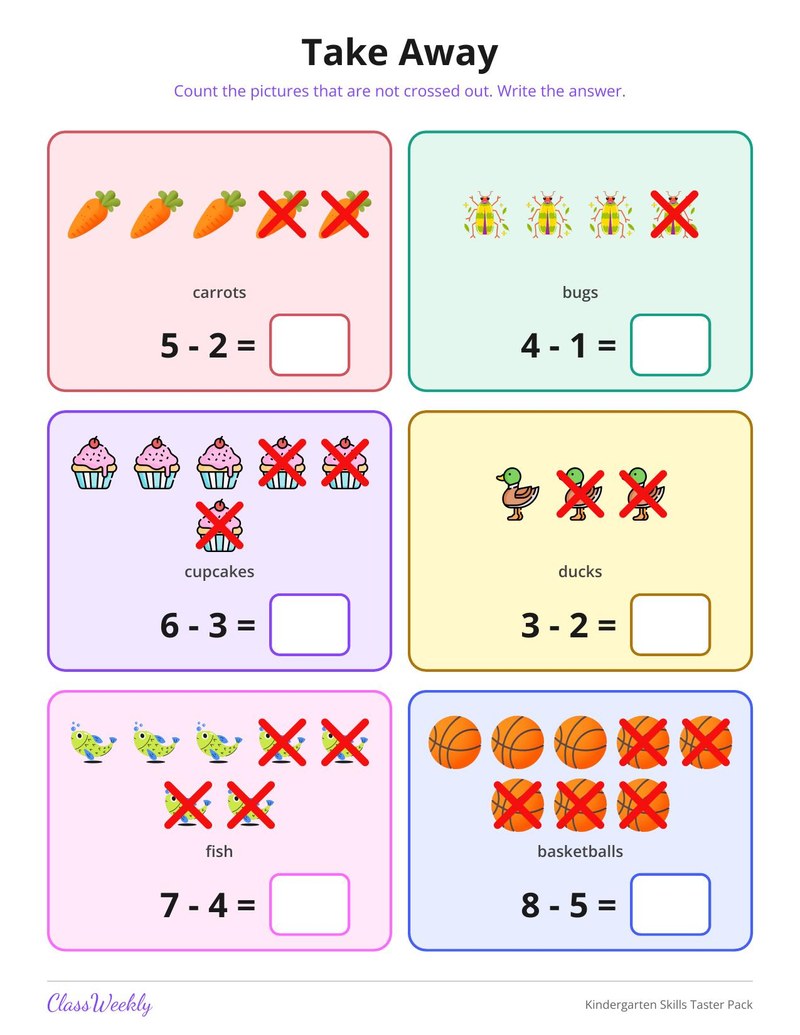 Kindergarten Skills Taster Pack