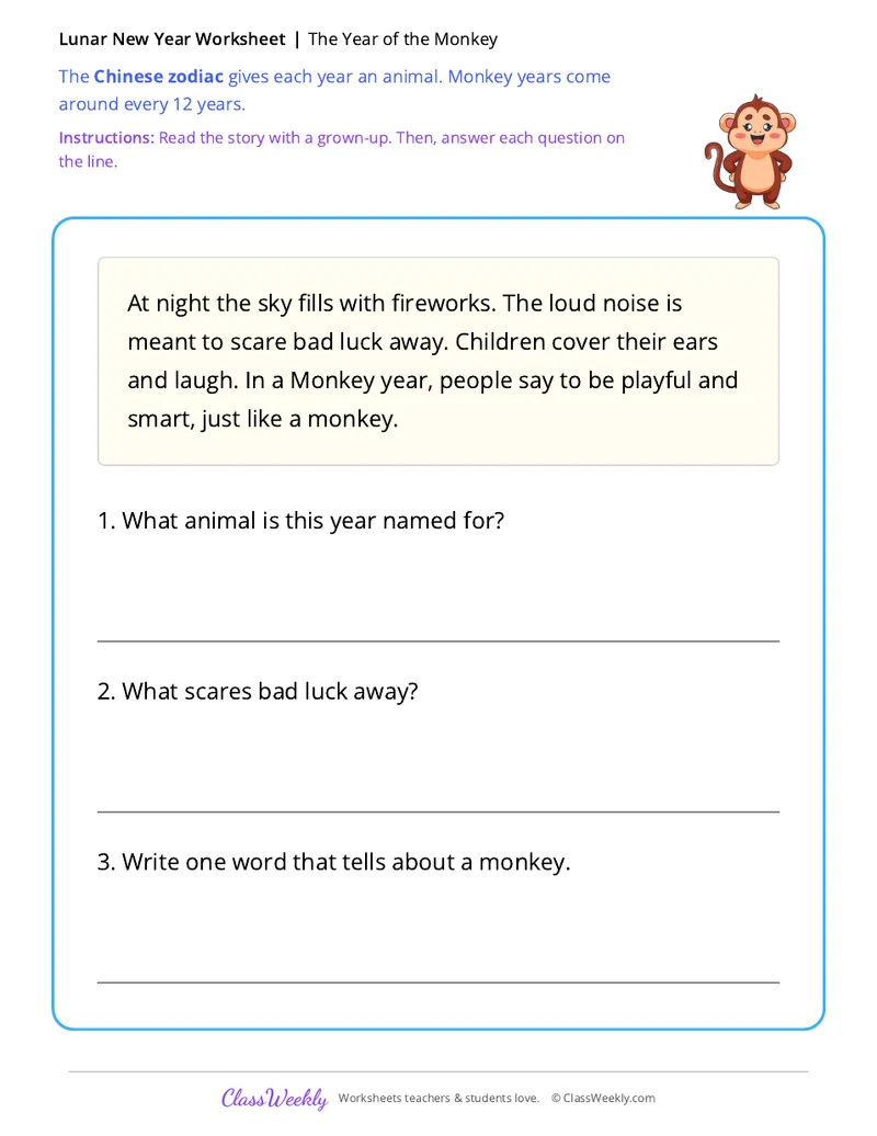 The Year of the Monkey