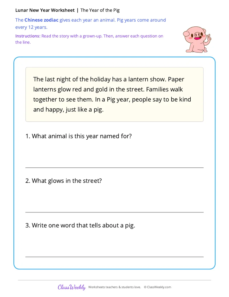The Year of the Pig