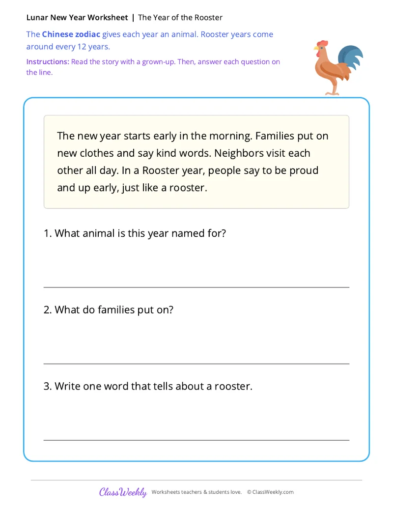 The Year of the Rooster