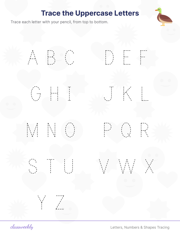 Letters, Numbers & Shapes