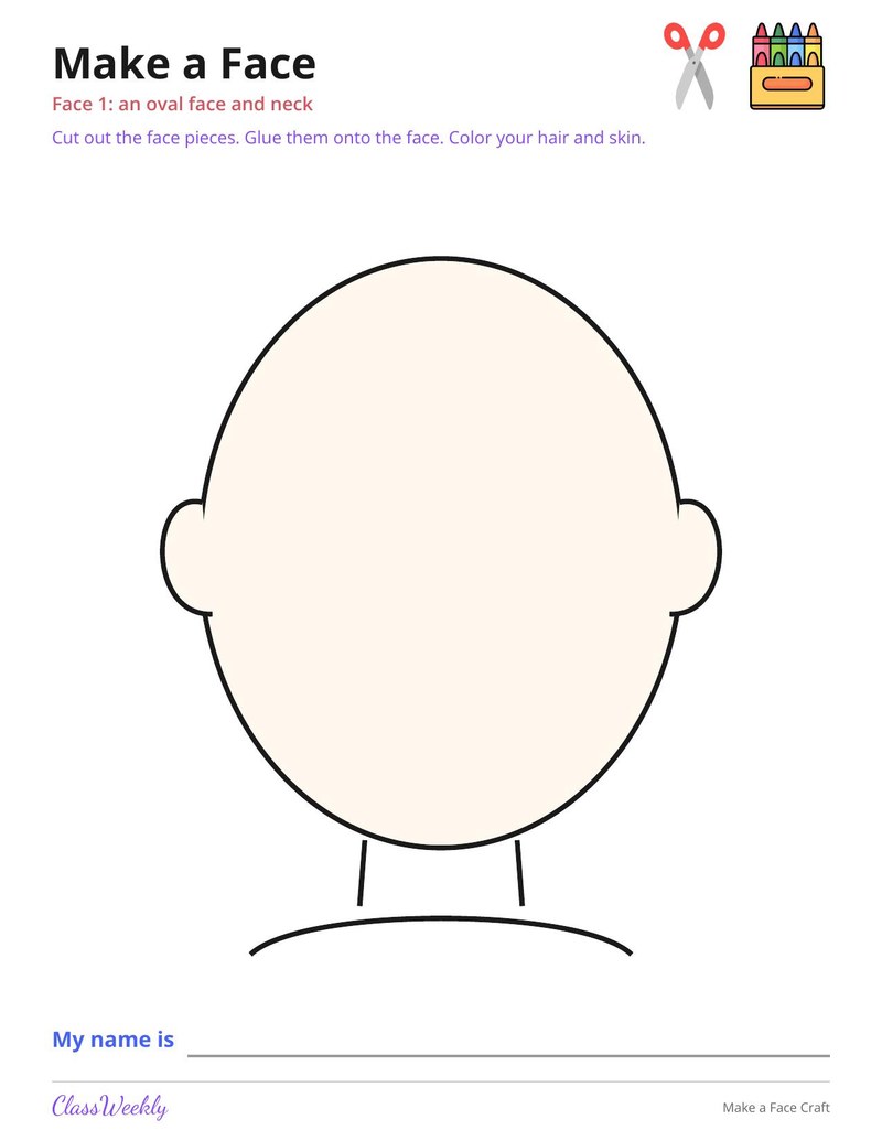 Make a Face Craft