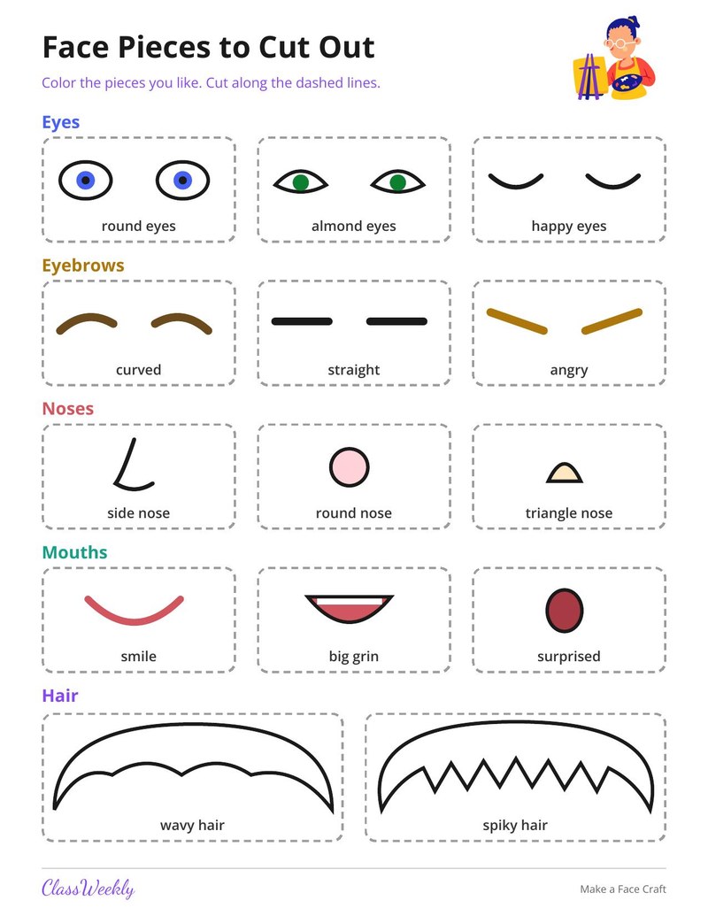 Make a Face Craft