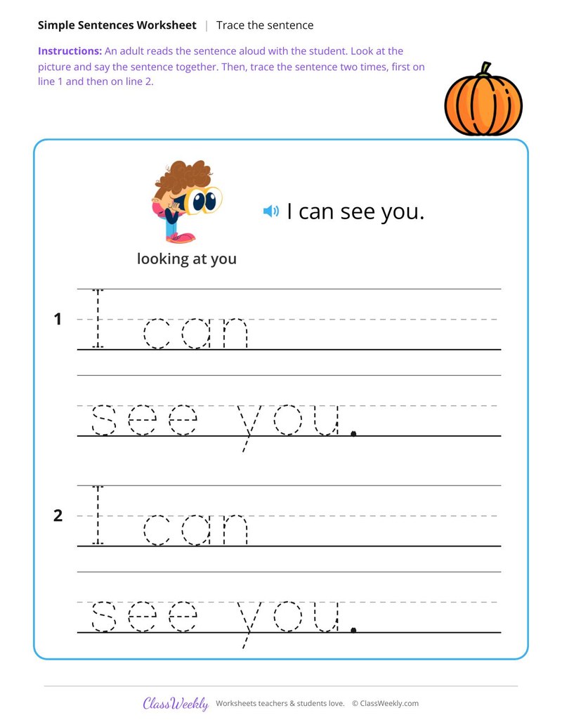 I can see you