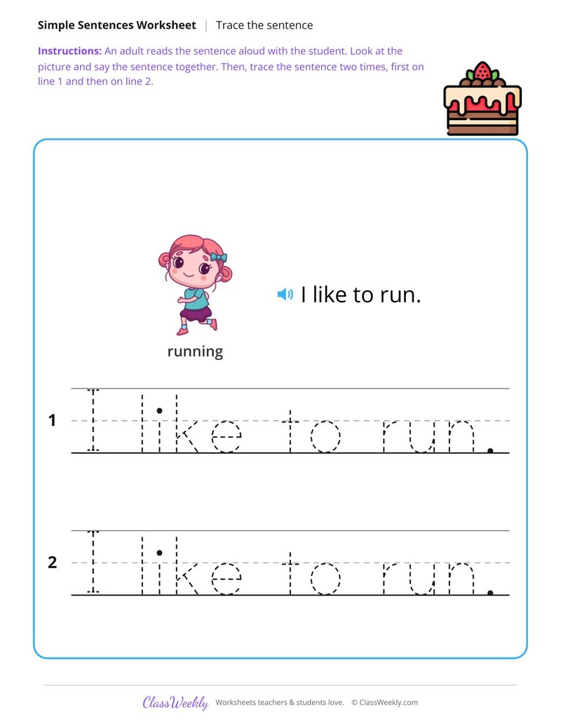 I like to run