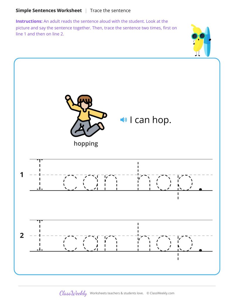 I can hop