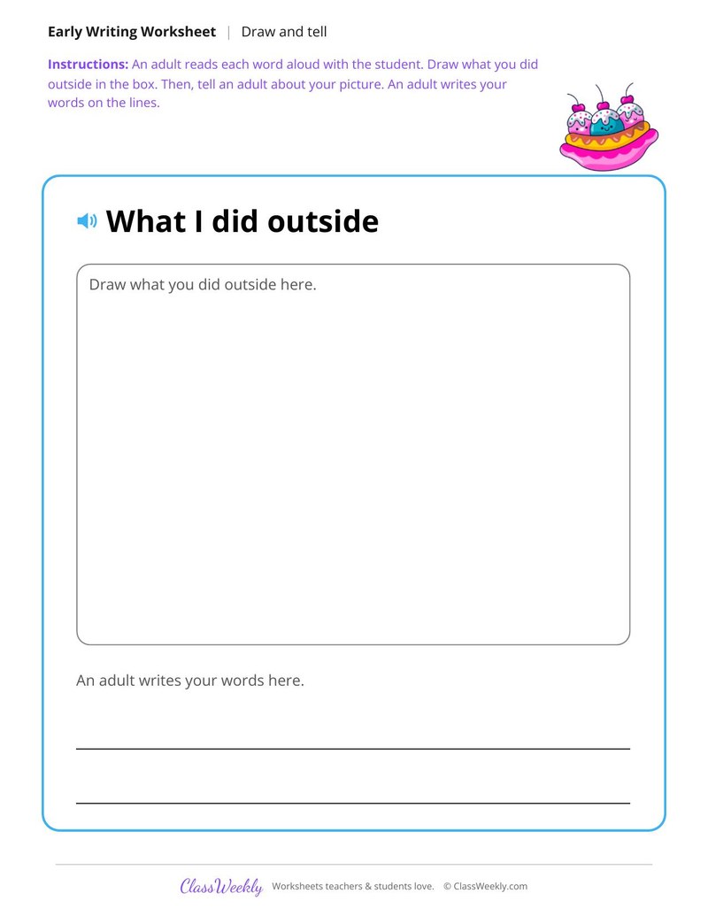 What I did outside