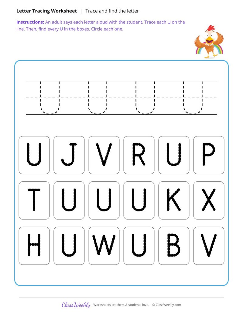 U