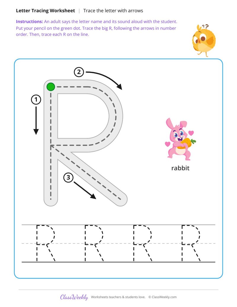 R