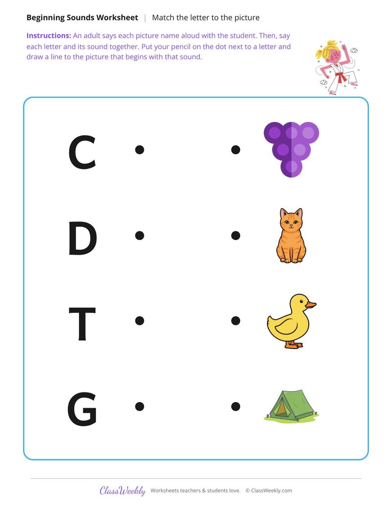 C, D, T and G