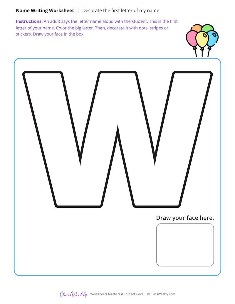 W