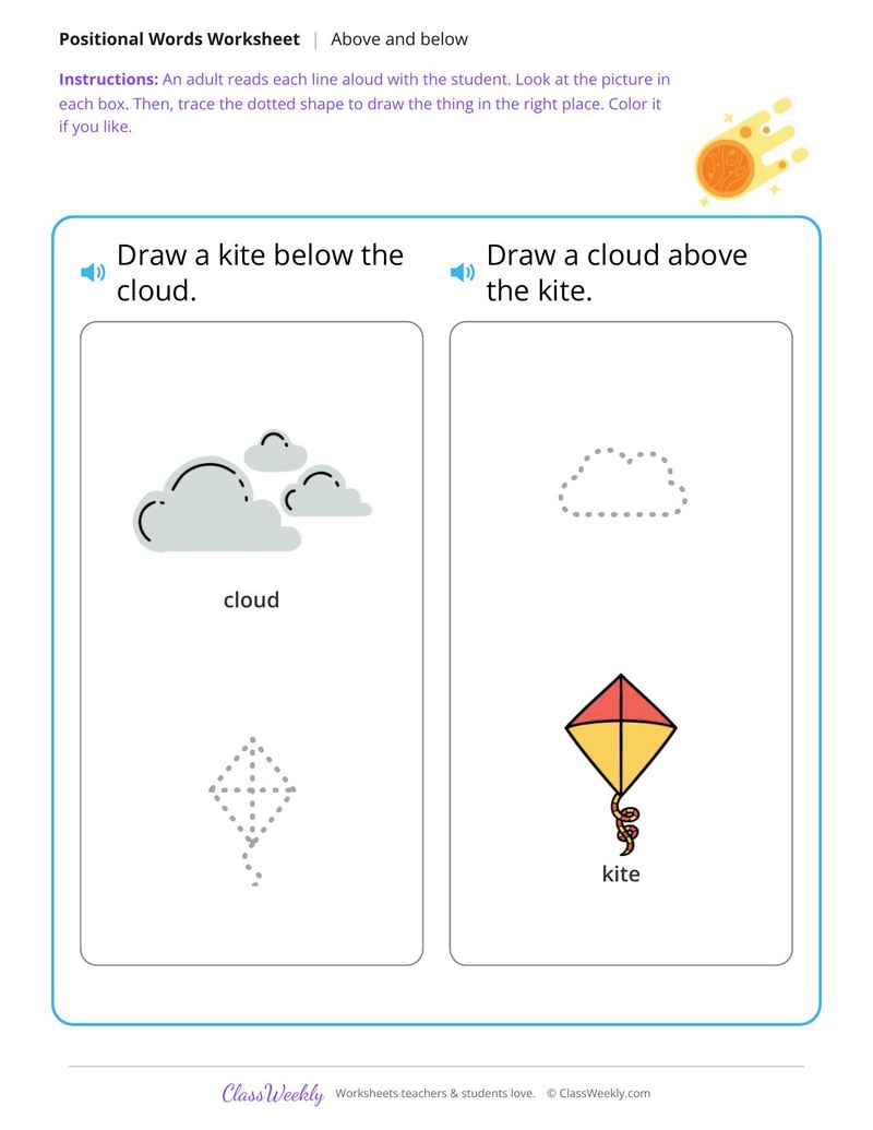 Cloud and kite