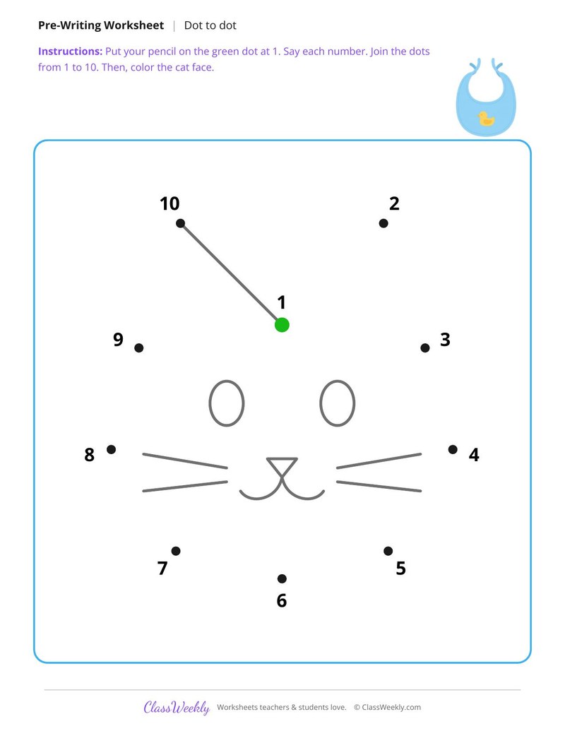 Connect the Dots, Cat Face