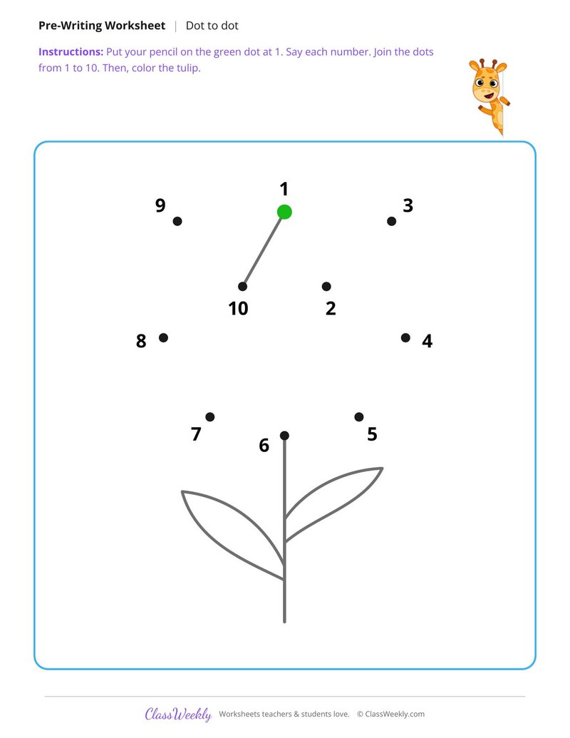 Connect the Dots, Tulip