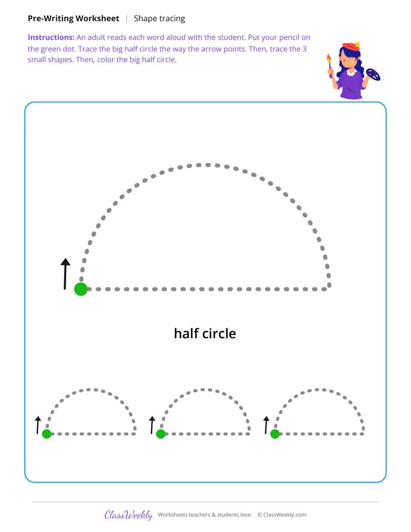 Half circle