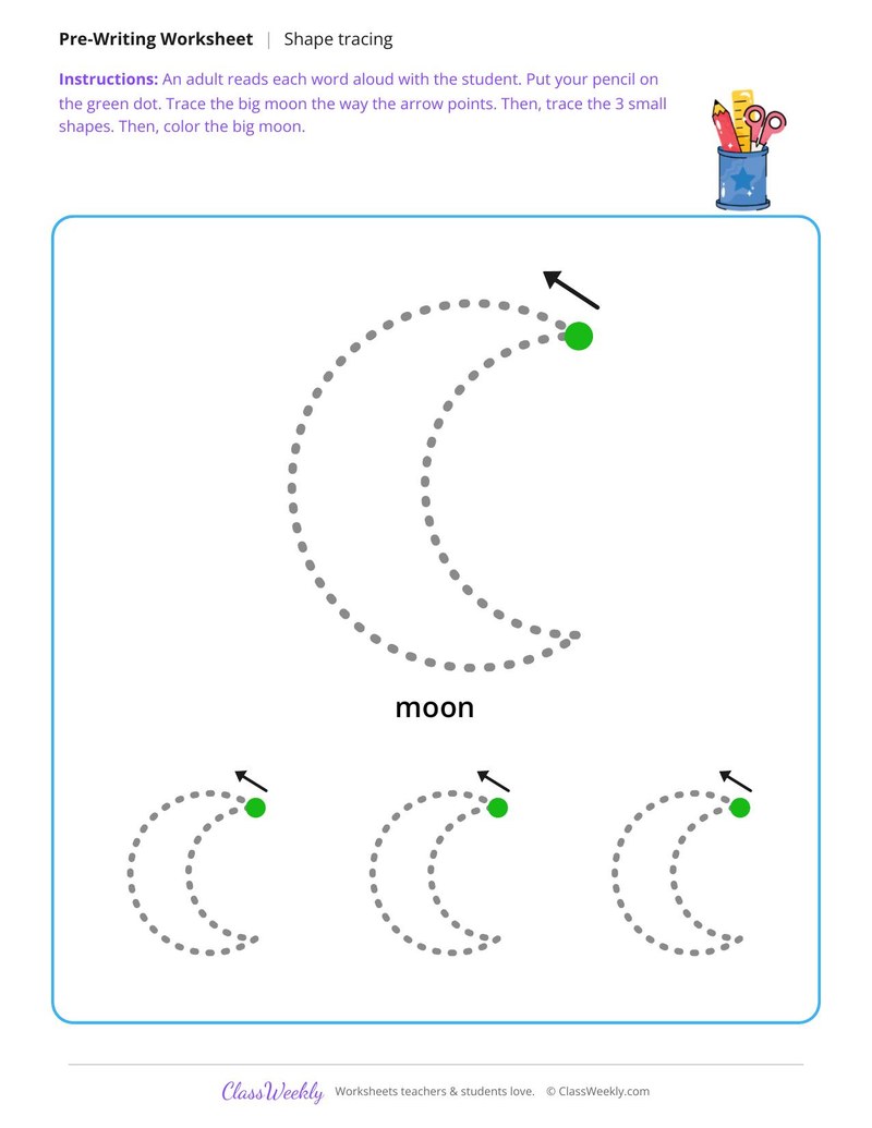 Moon shape