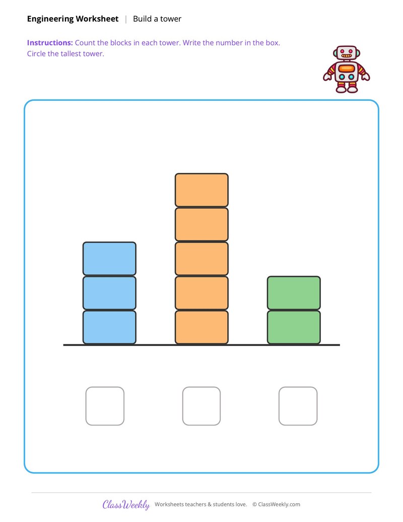 Engineering: Build a tower