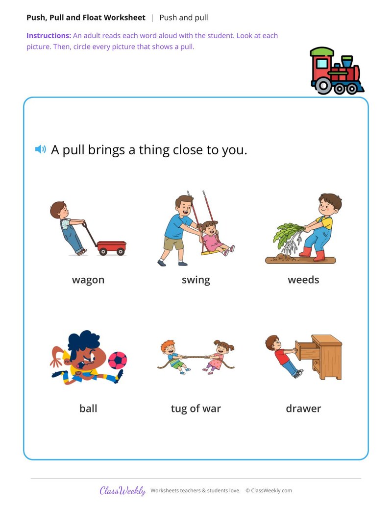 Circle the pulls - In the yard