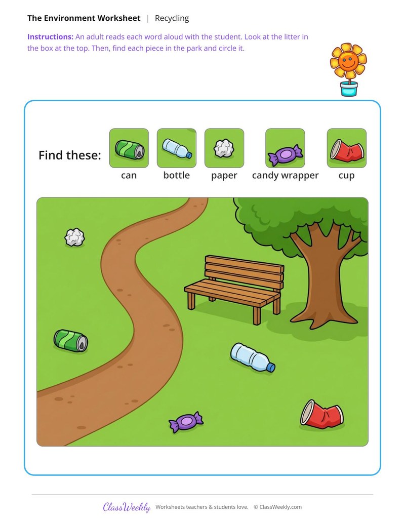 Find the litter