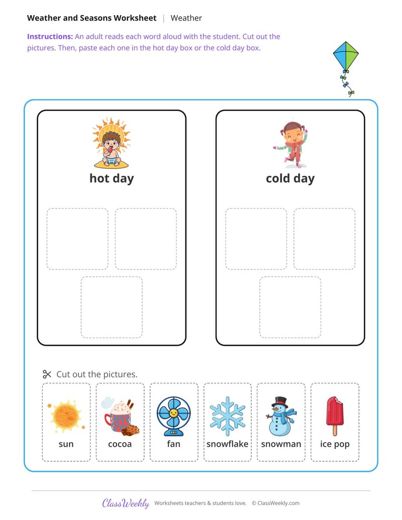 Hot day or cold day - Weather
